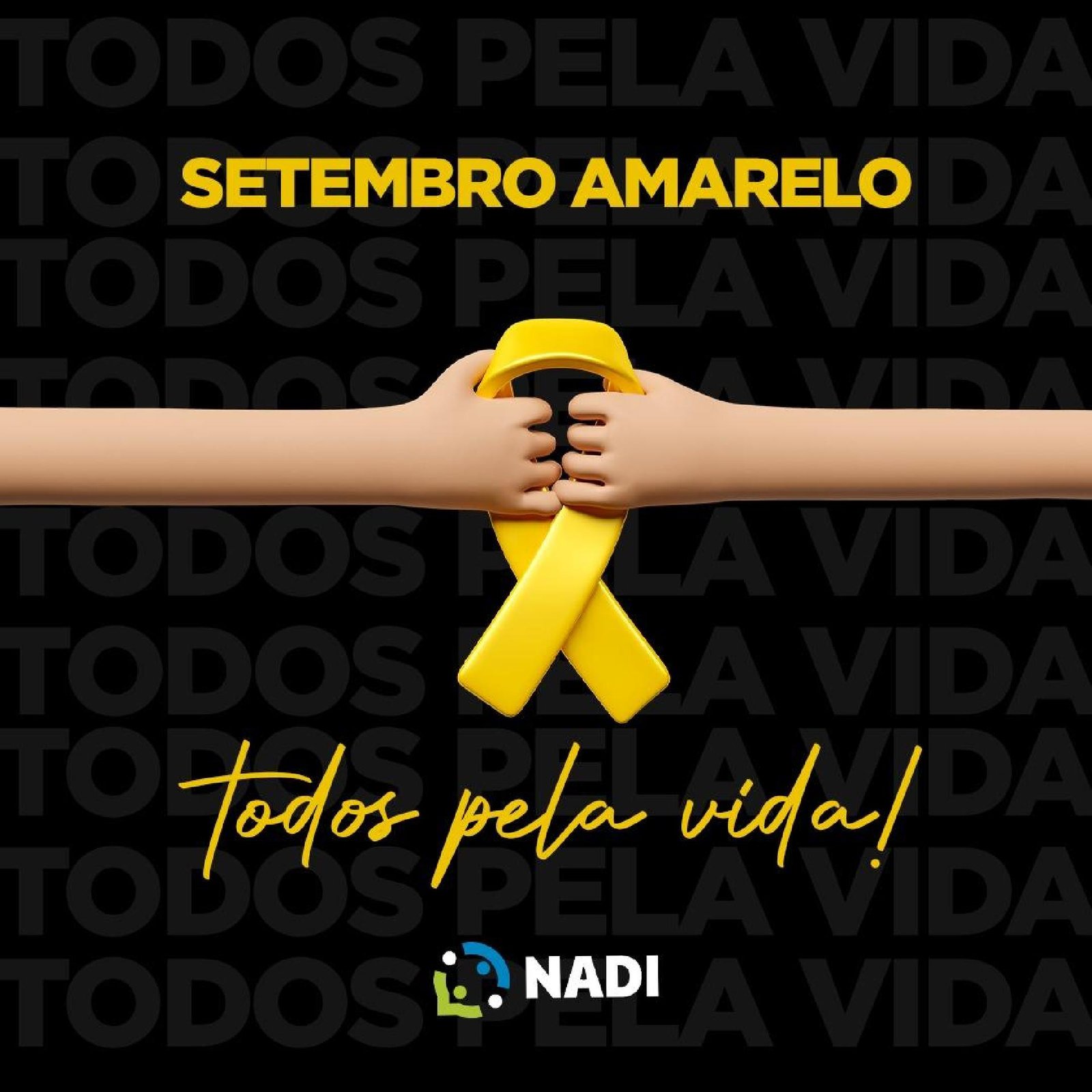 Setembro Amarelo - mês de prevenção ao suicídio